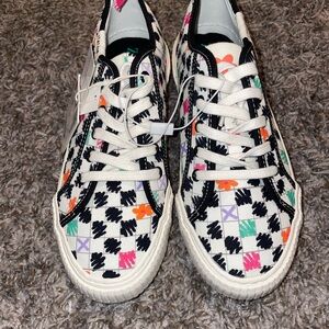 Zara Kids Multicolor Checkered Sneakers